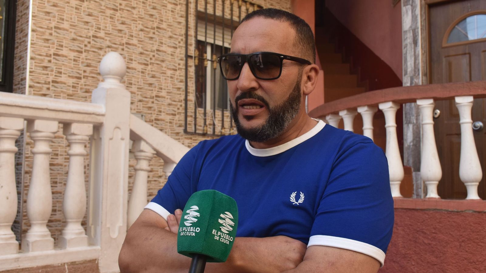 El presidente de Pasaje Recreo, Abdelmalik Mohamed