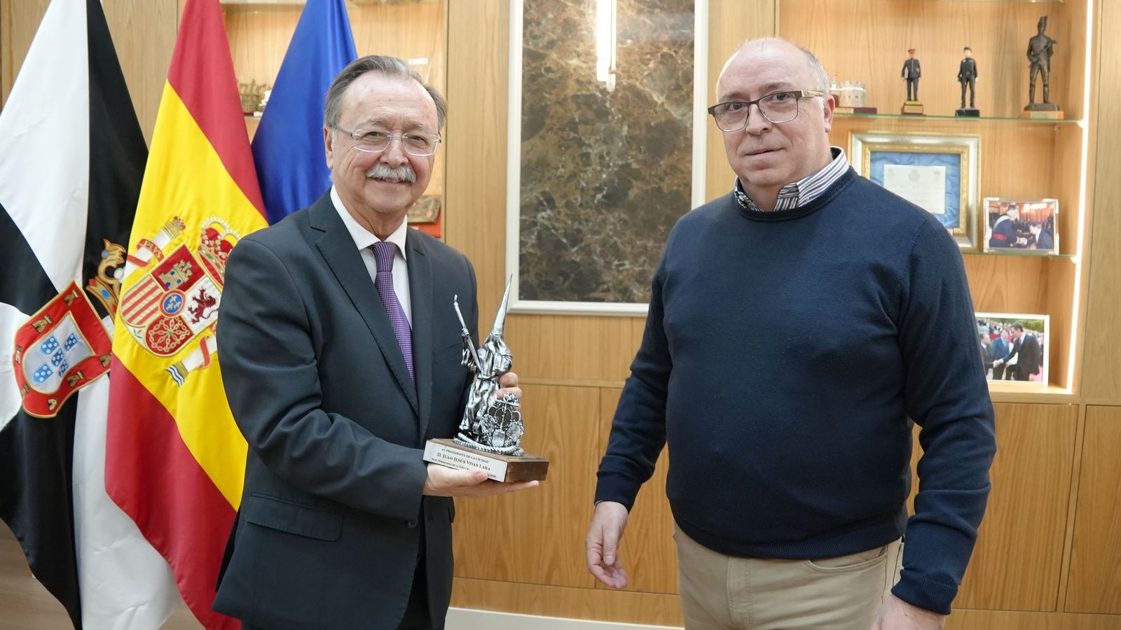 Recepción a la Hermandad de la Vera Cruz