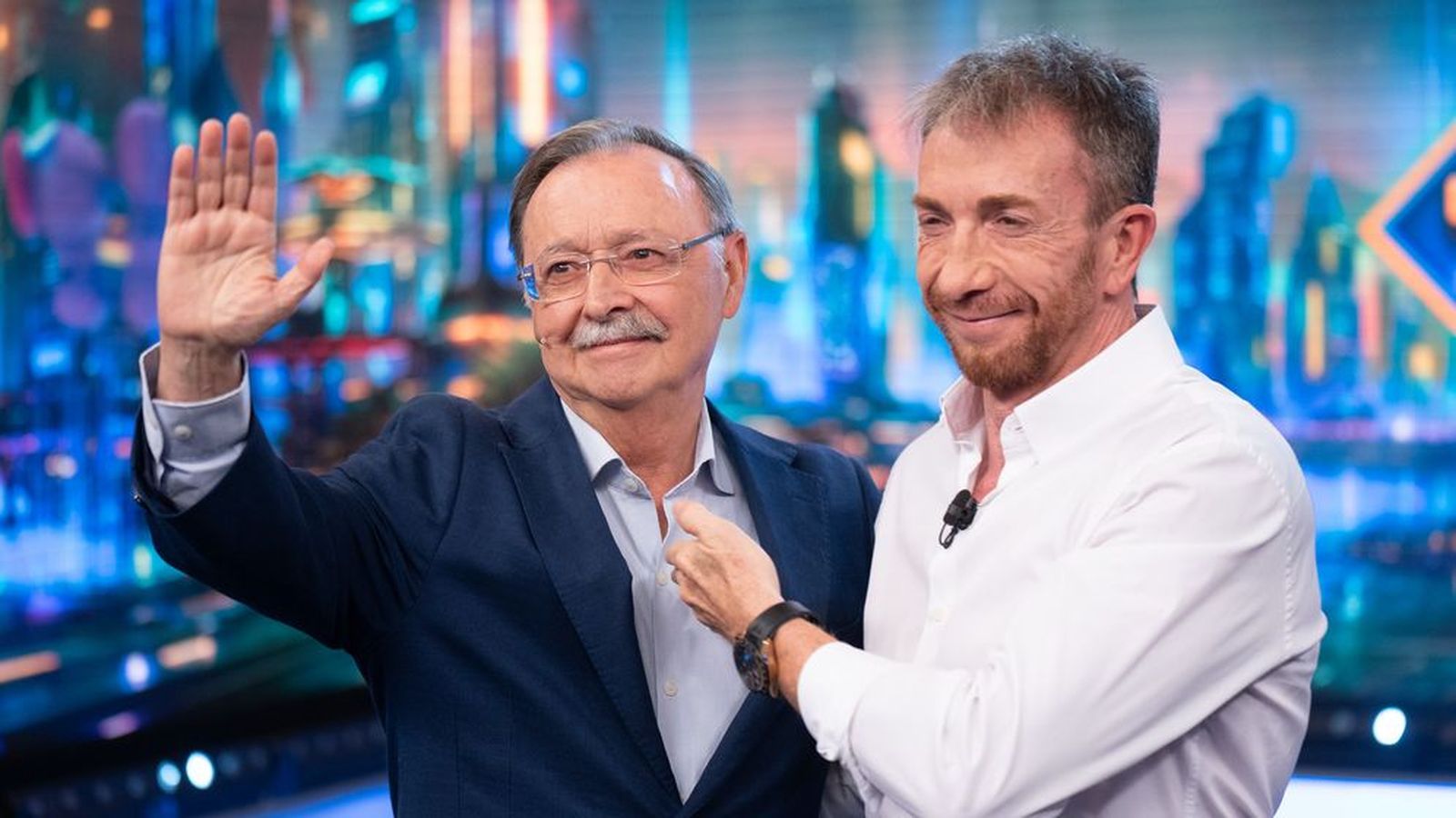 Juan Vivas el pasado 14 de septiembre en 'El Hormiguero' con Pablo Motos