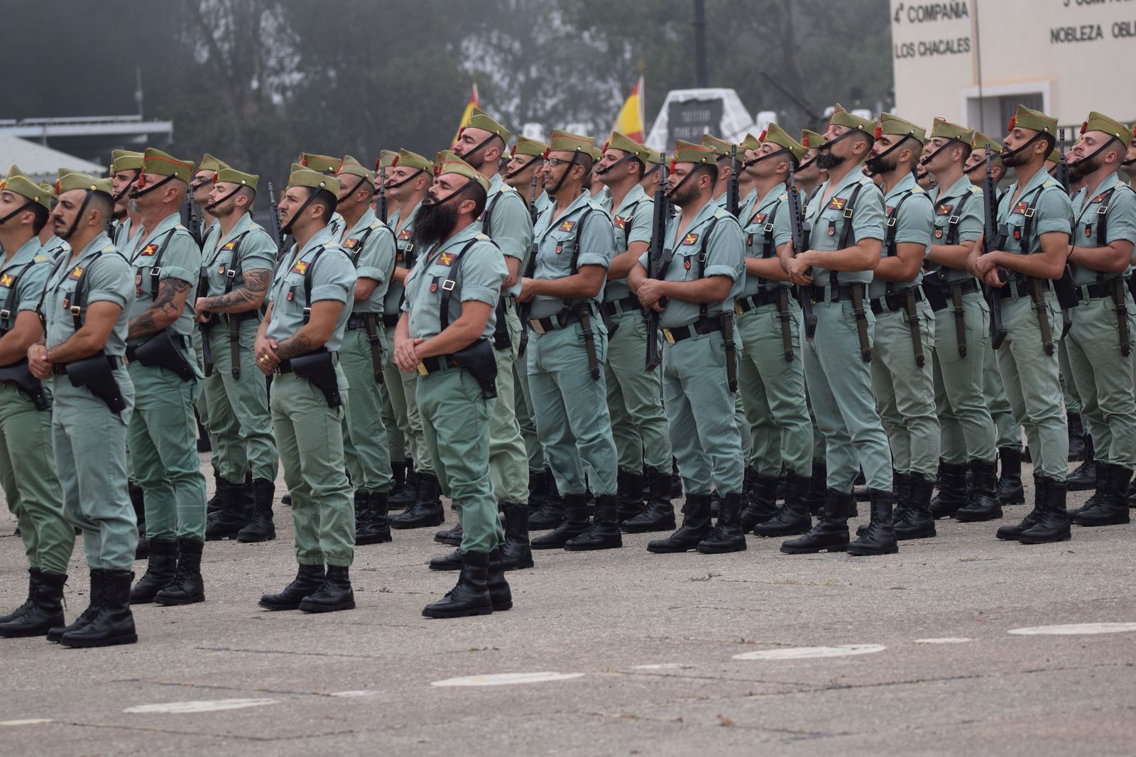 Brillante y marcial celebración del 105 Aniversario de la Legión