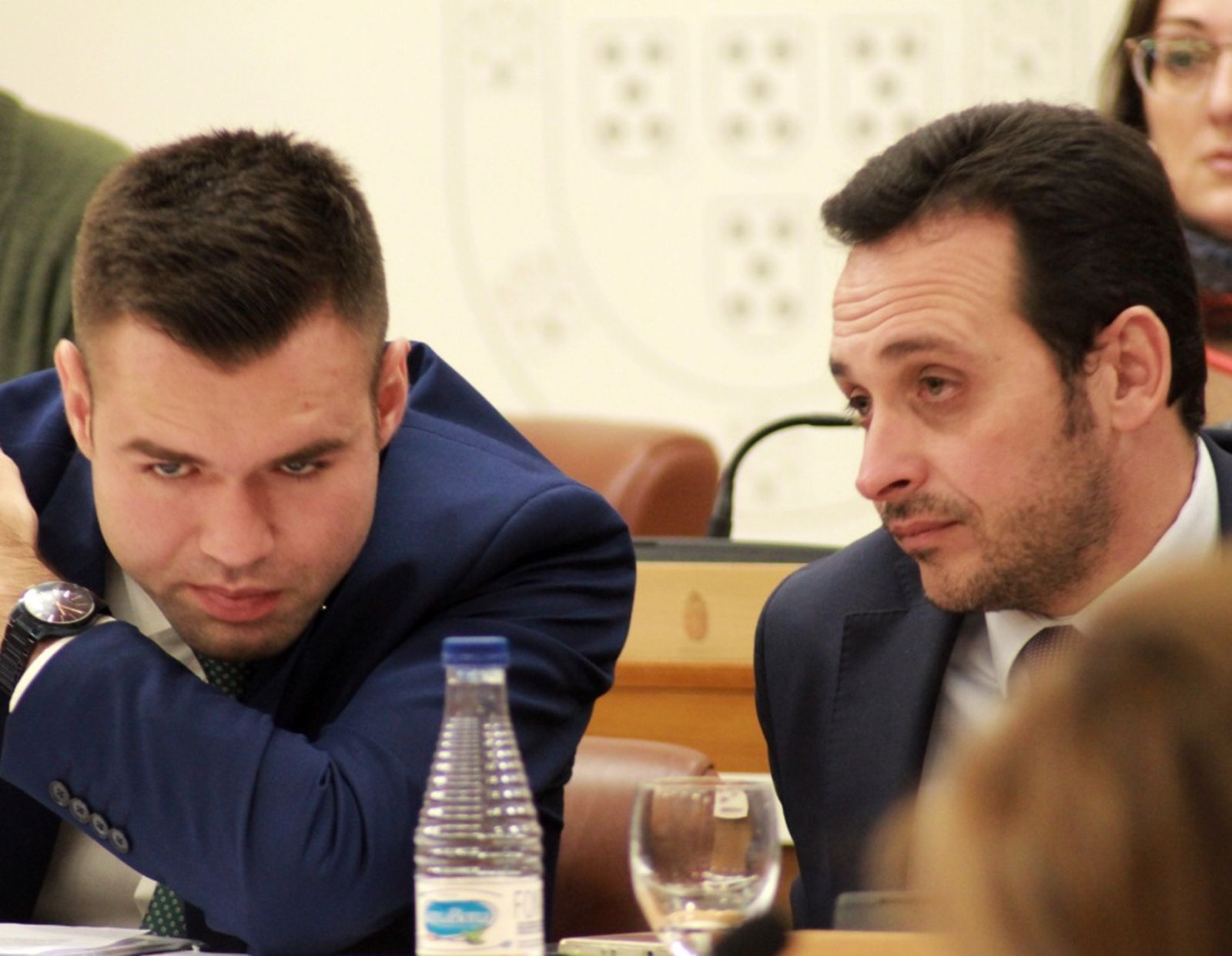 Verdejo y Redondo, en un pleno de la pasada legislatura / Archivo