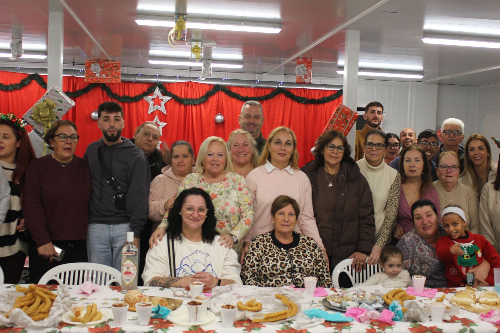 Una chocolatada especial en Juan XXIII