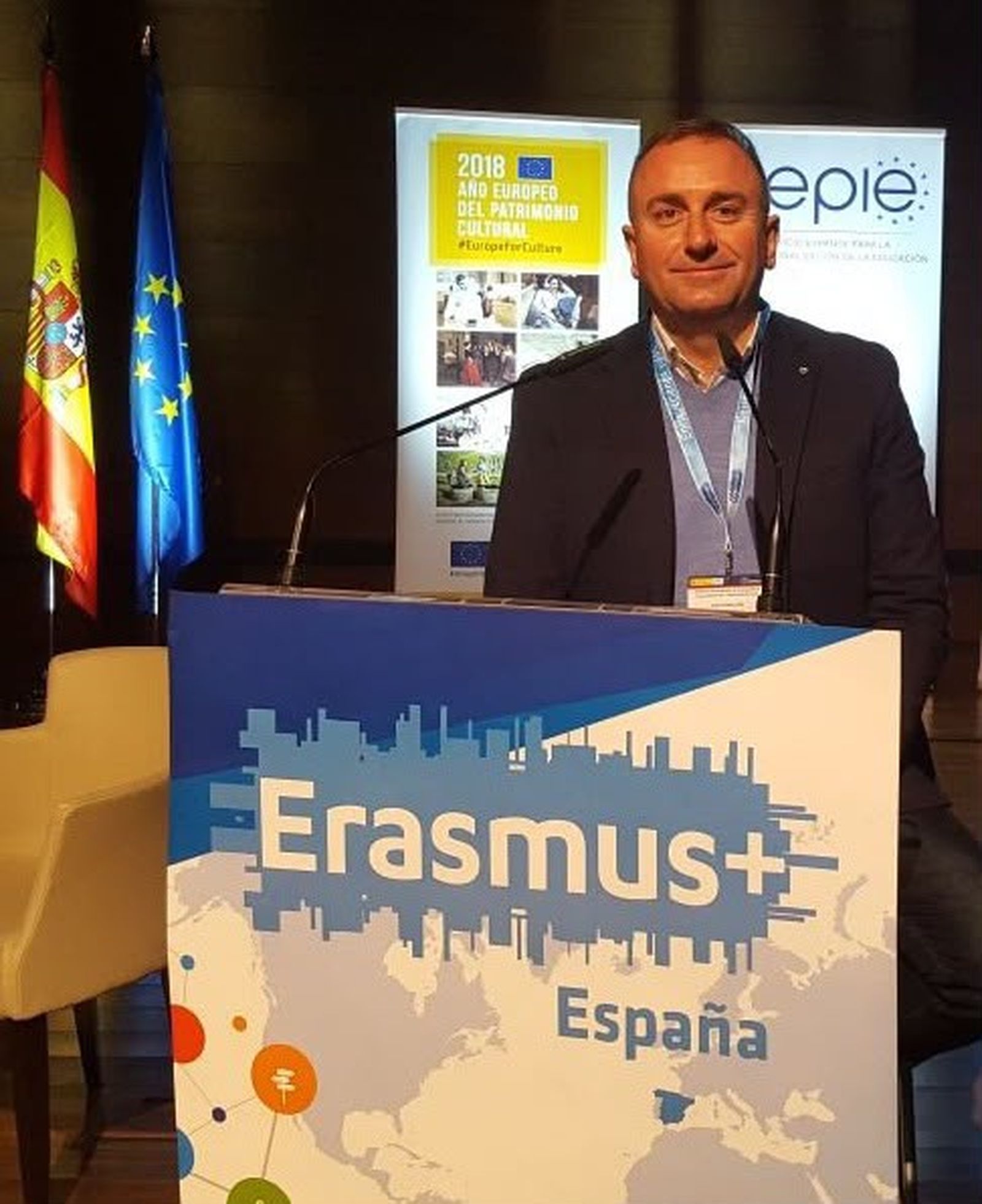 Jesús Canca Lara, embajador EPALE-Ceuta.