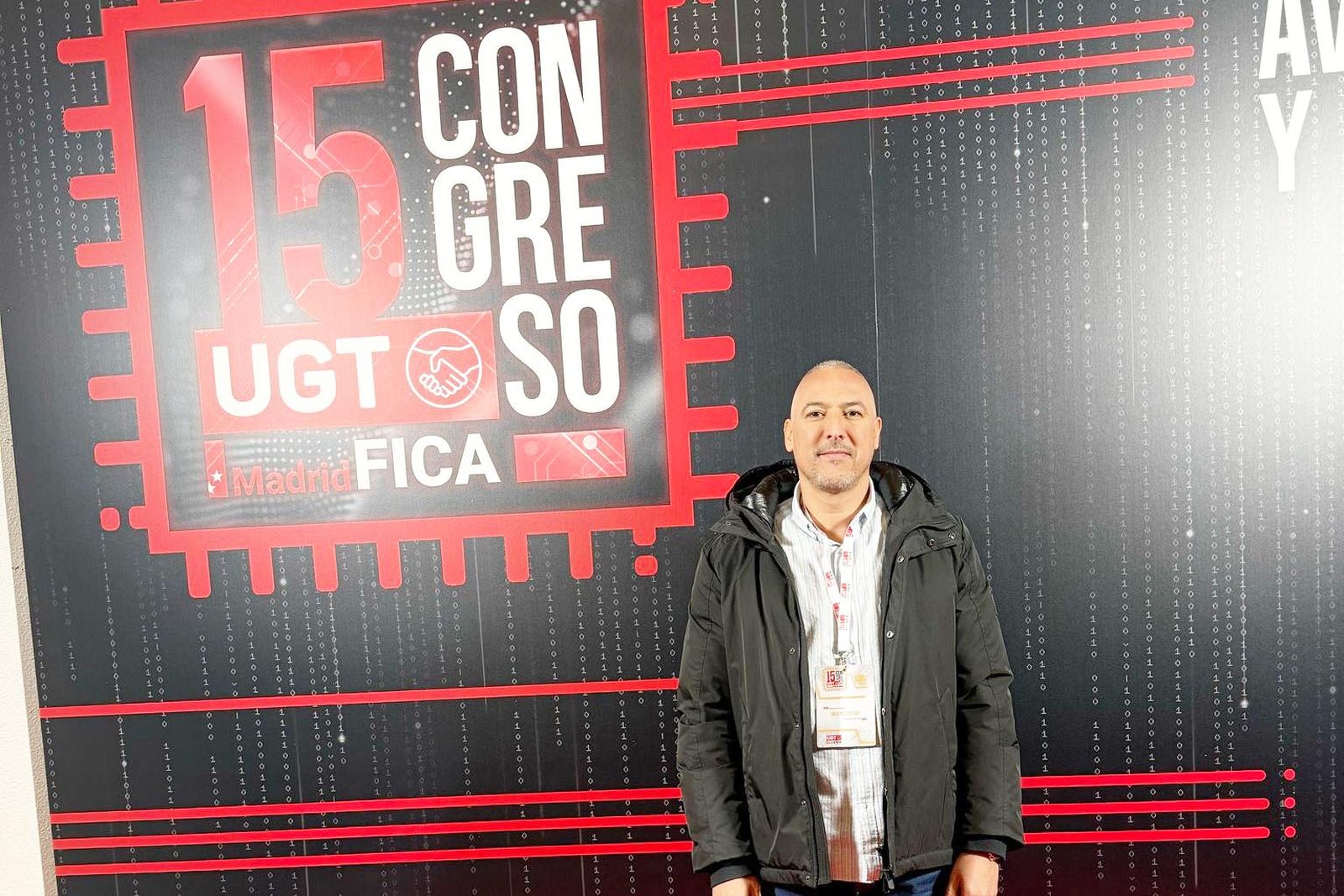 Liasin Ahmed, secretario general de FICA-UGT