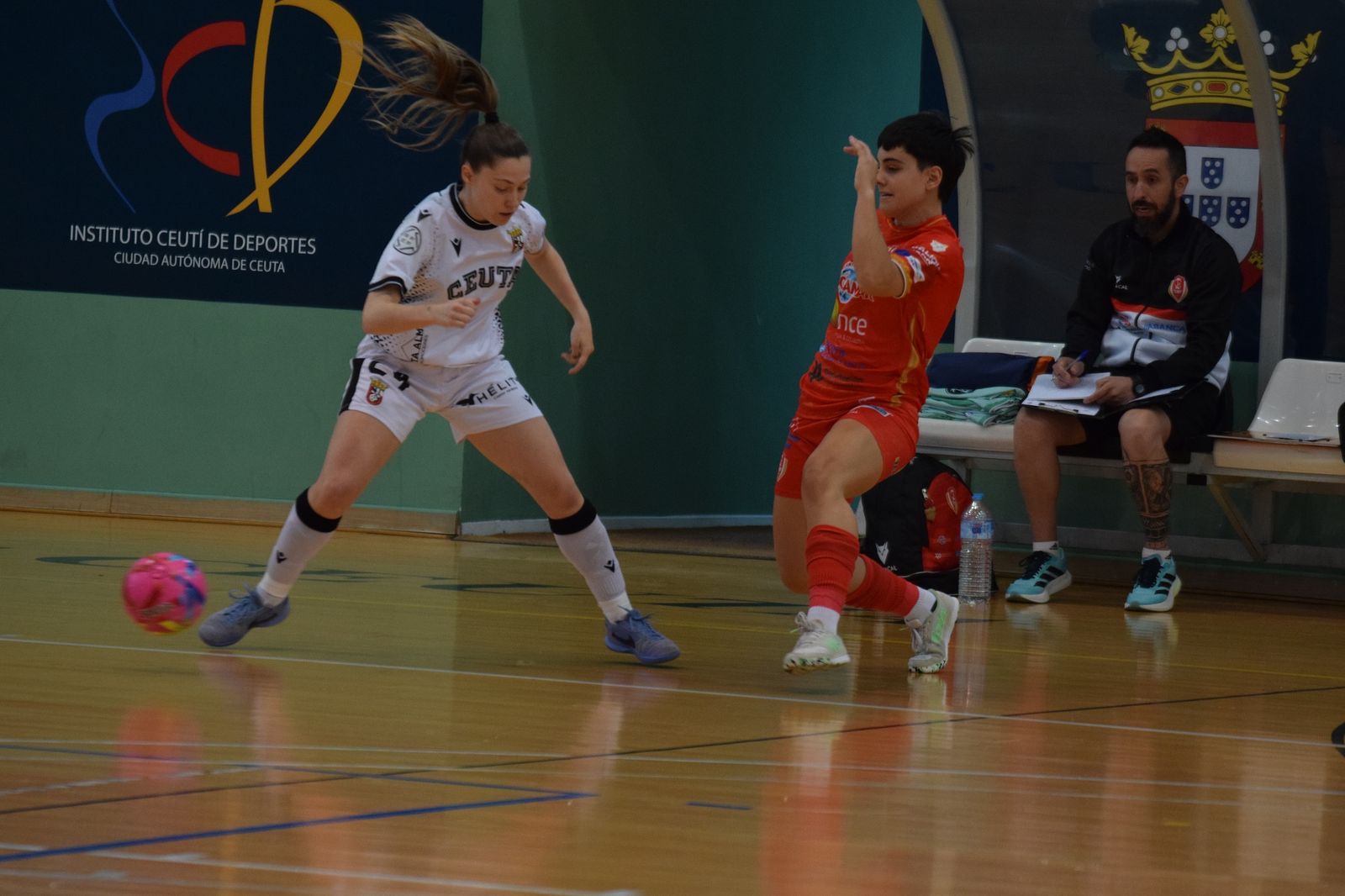 La AD Ceuta Femenino empató frente al Poio
