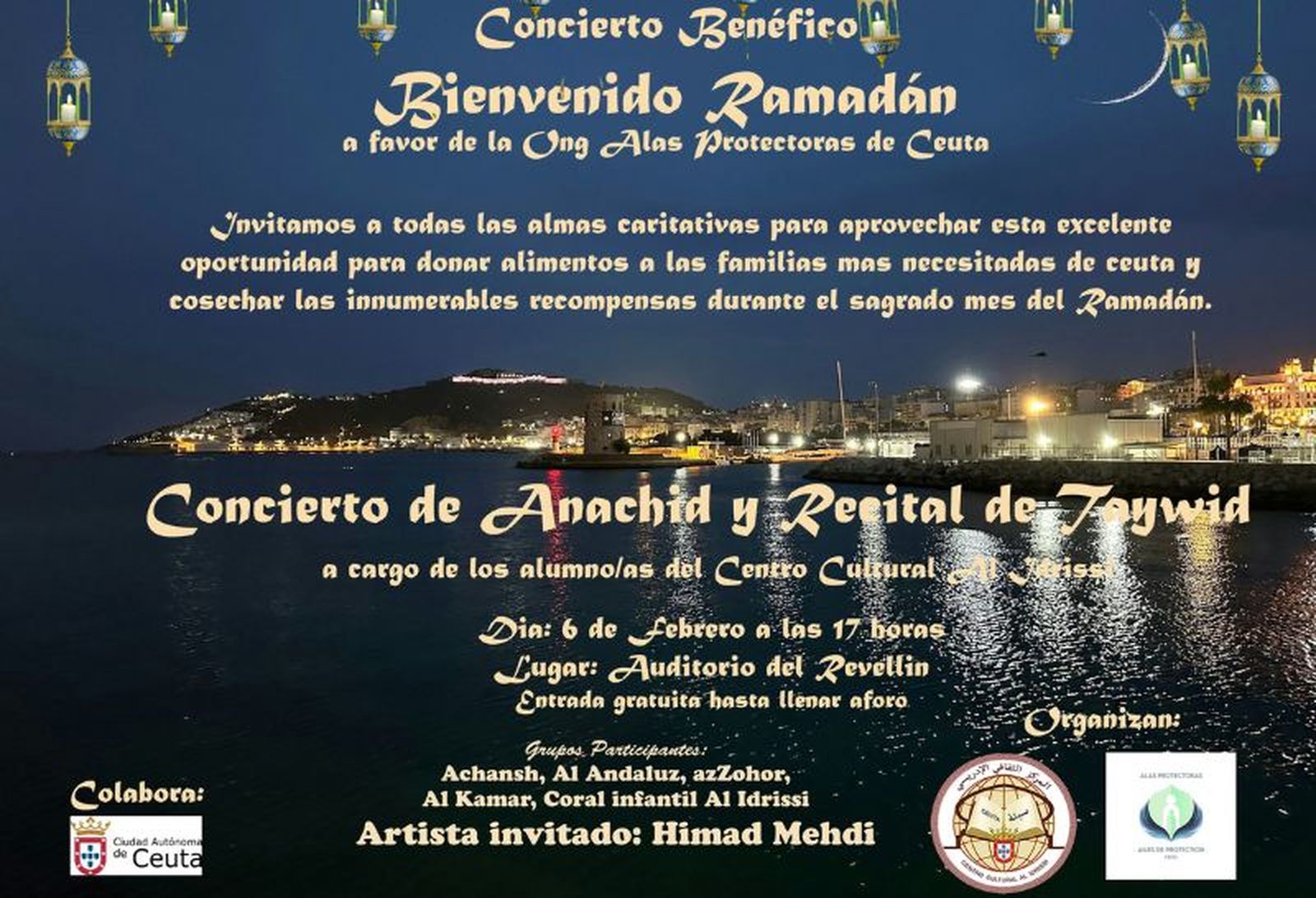 Cartel del concierto.