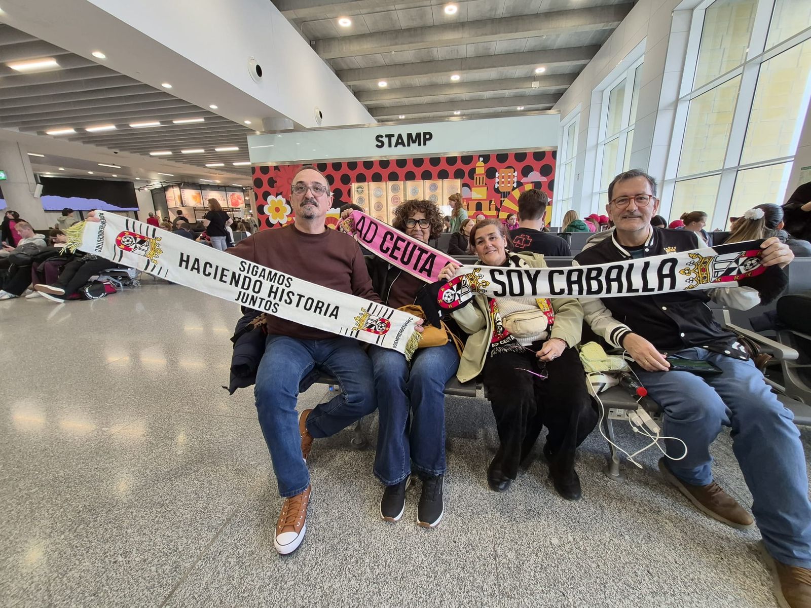 Afición de la AD Ceuta