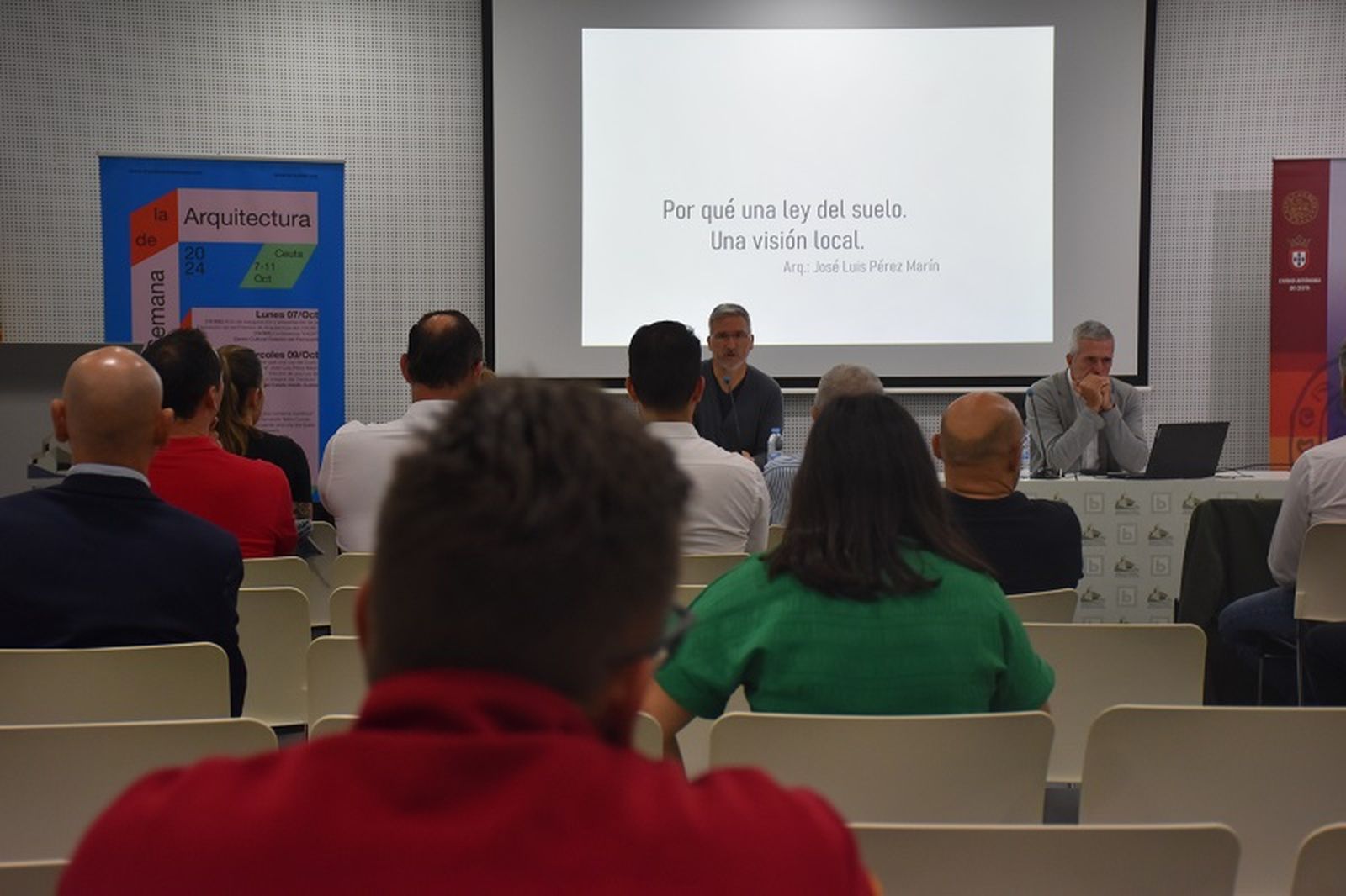 Jornadas celebradas en octubre sobre la Ley del Suelo. / FOTO G.S.