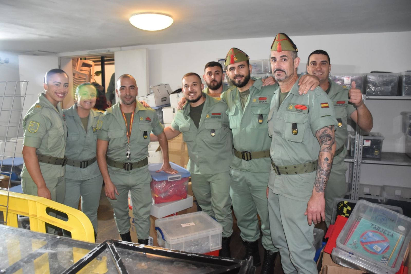 Comienza el reparto de dorsales para la X edición de la Cuna de la Legión