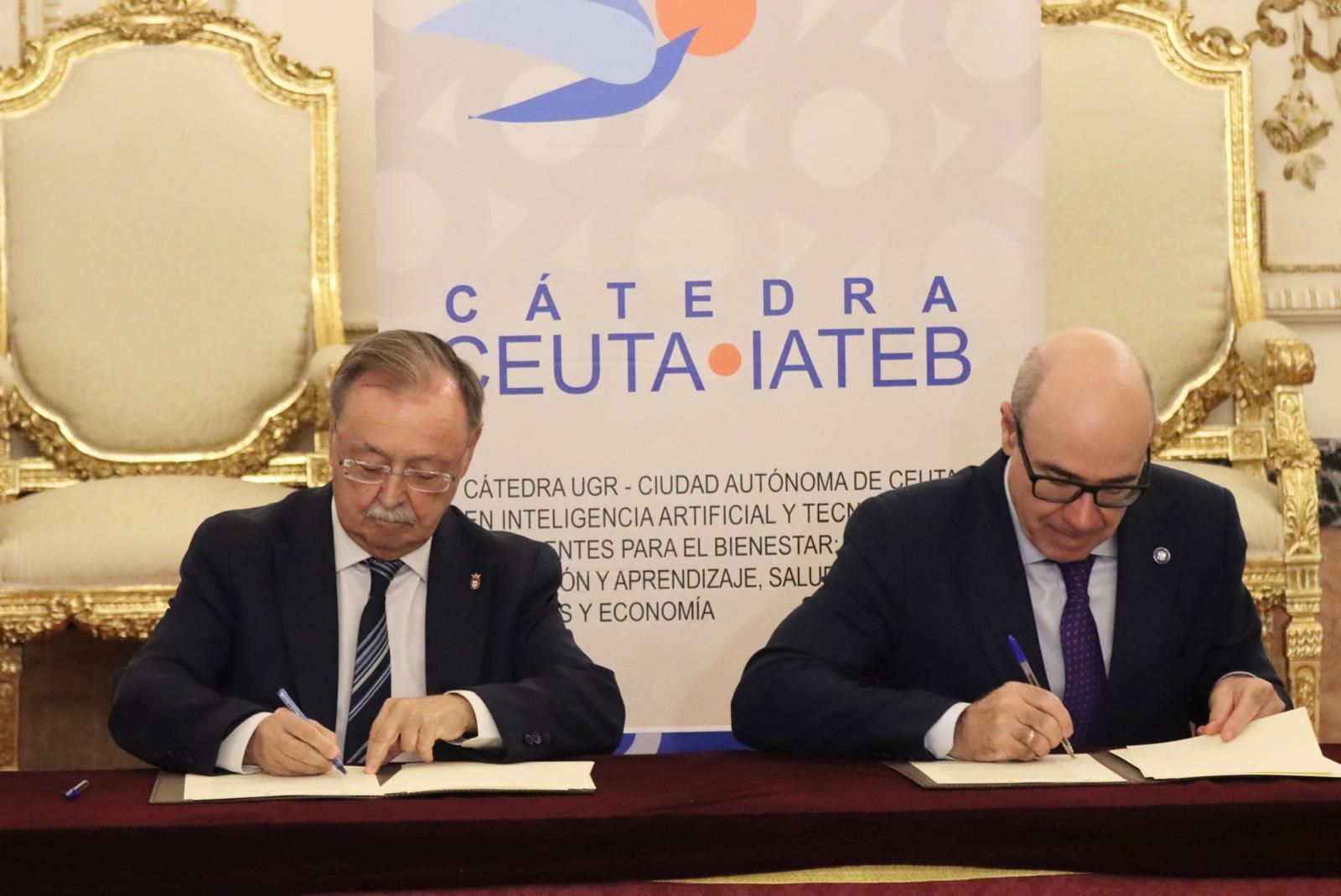 La firma del convenio tenía lugar en la mañana de este jueves en el Salón del Trono