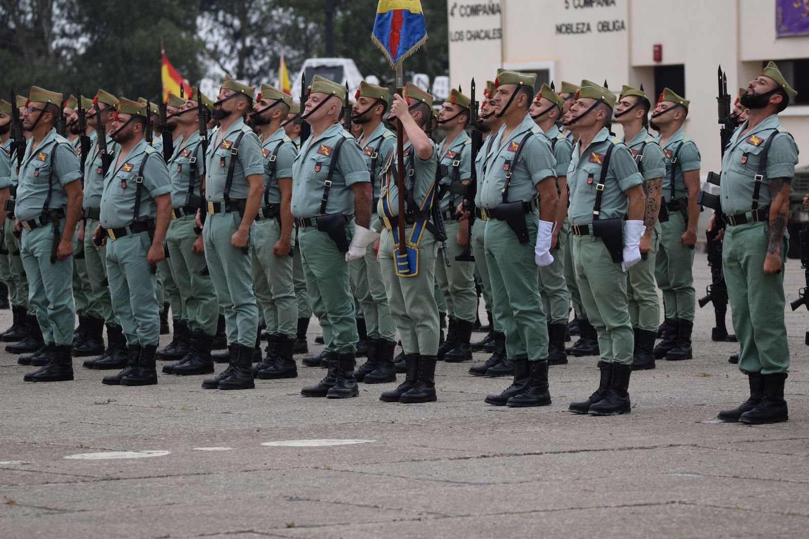 Brillante y marcial celebración del 105 Aniversario de la Legión