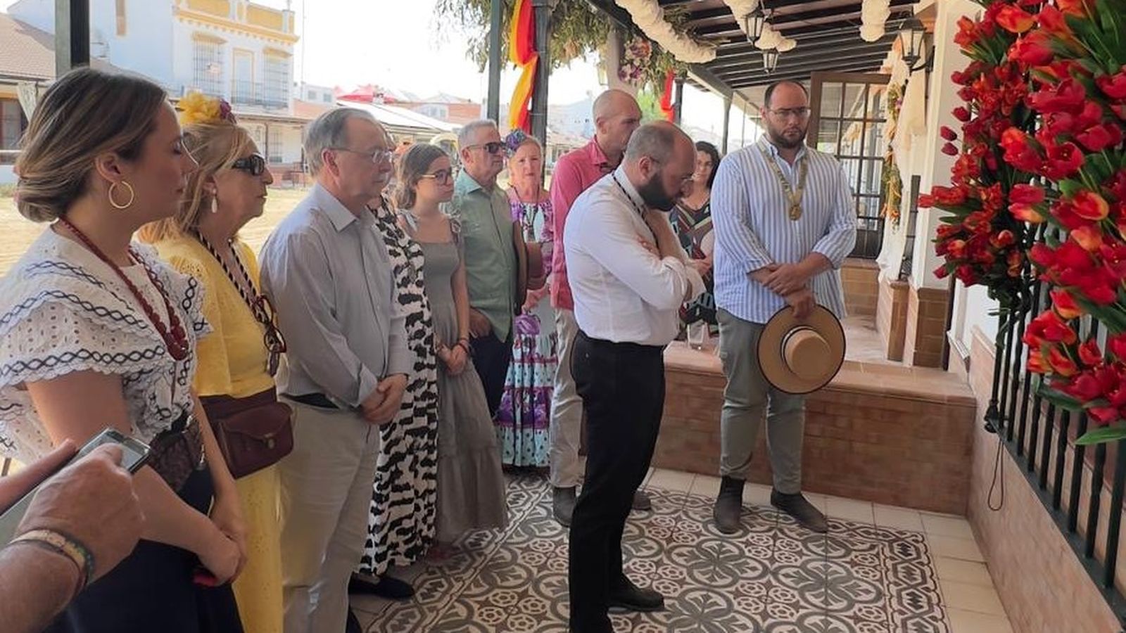 El presidente Vivas acompaña a la Hermandad de Ceuta en el Rocío