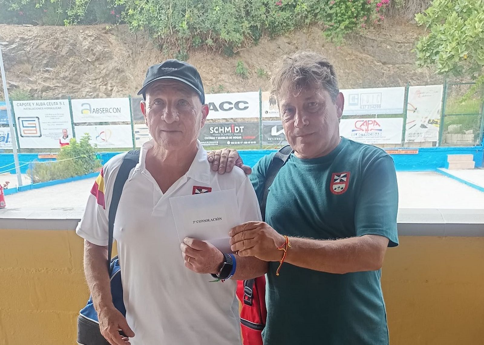 Entrega de trofeos del torneo