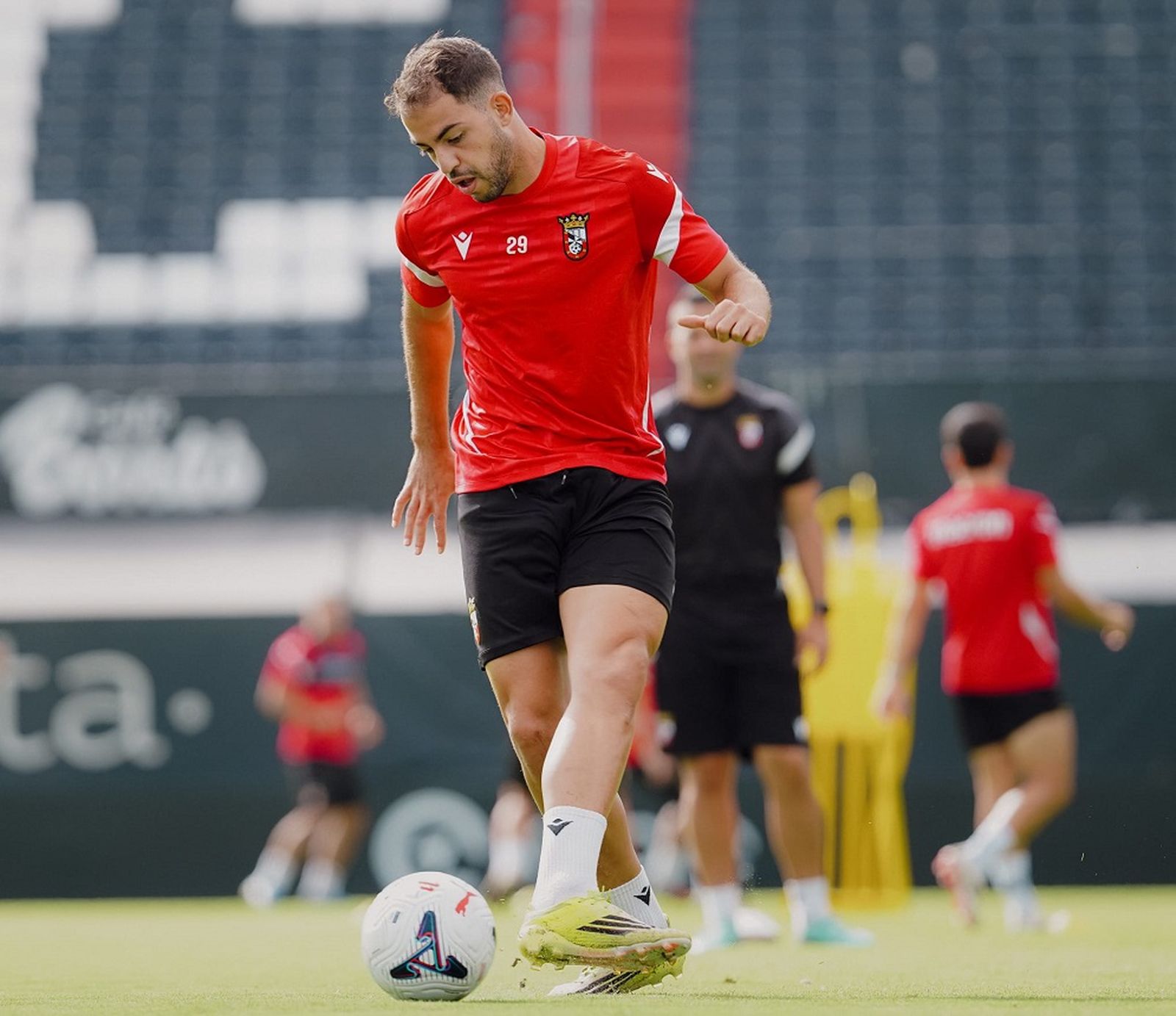 Entrenamiento AD Ceuta en el 'Murube'
