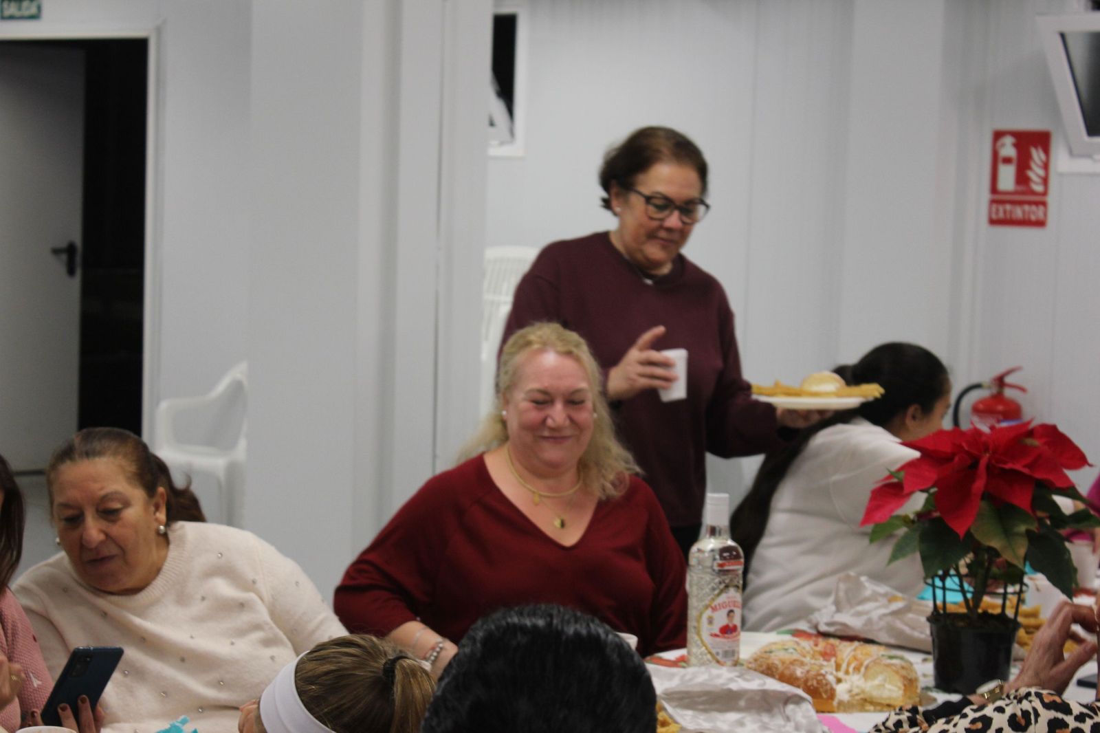 Una chocolatada especial en Juan XXIII