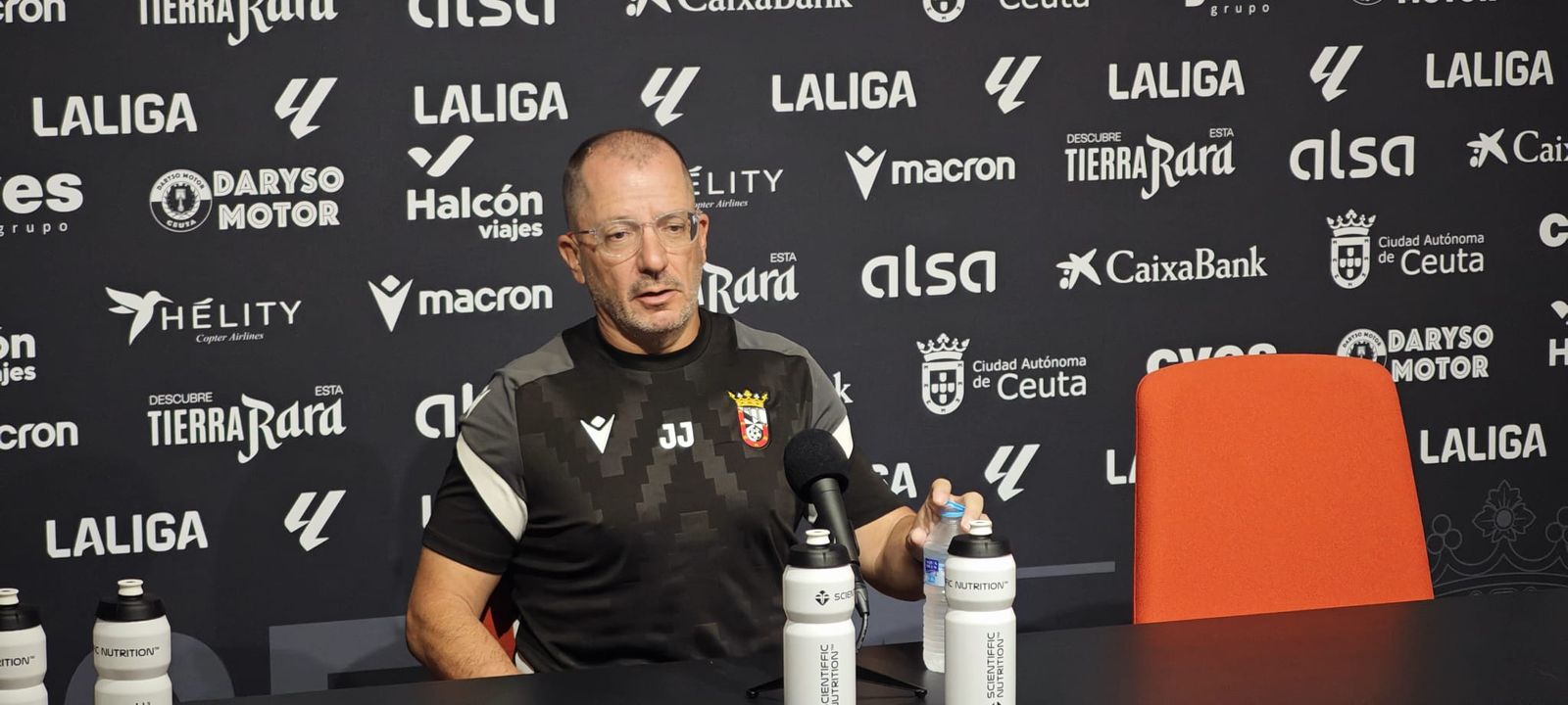José Juan Romero, en rueda de prensa