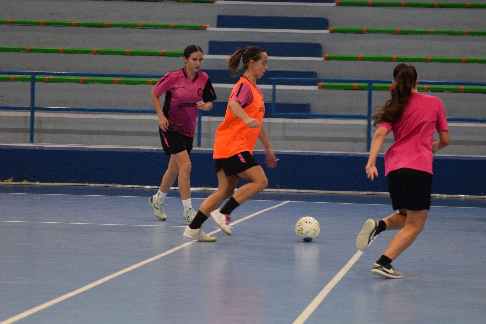 Entrenamiento en el Camoens