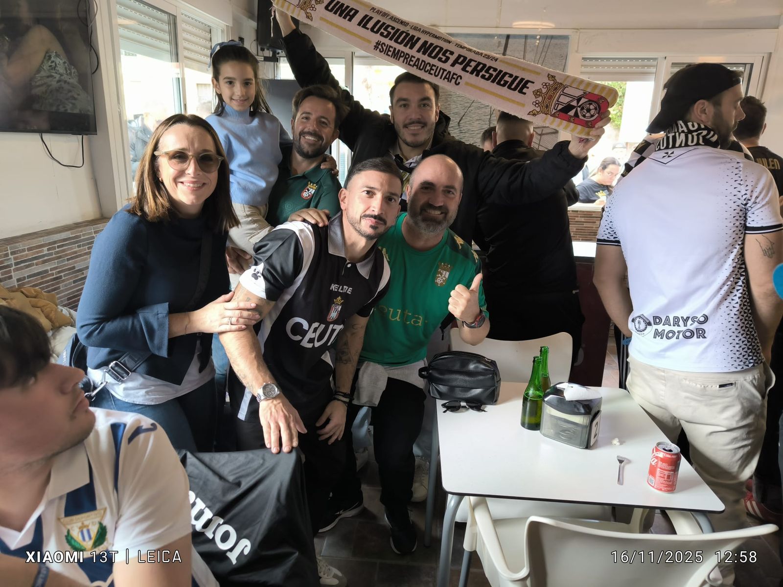 FOTOGALERÍA | Así vio Nicol's a los caballas durante la previa al partido de la AD Ceuta y el Leganés