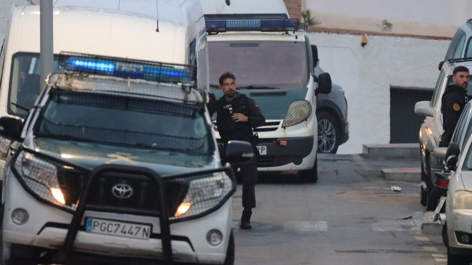 La Guardia Civil realizó varios registros domiciliarios en Cortadura del Valle