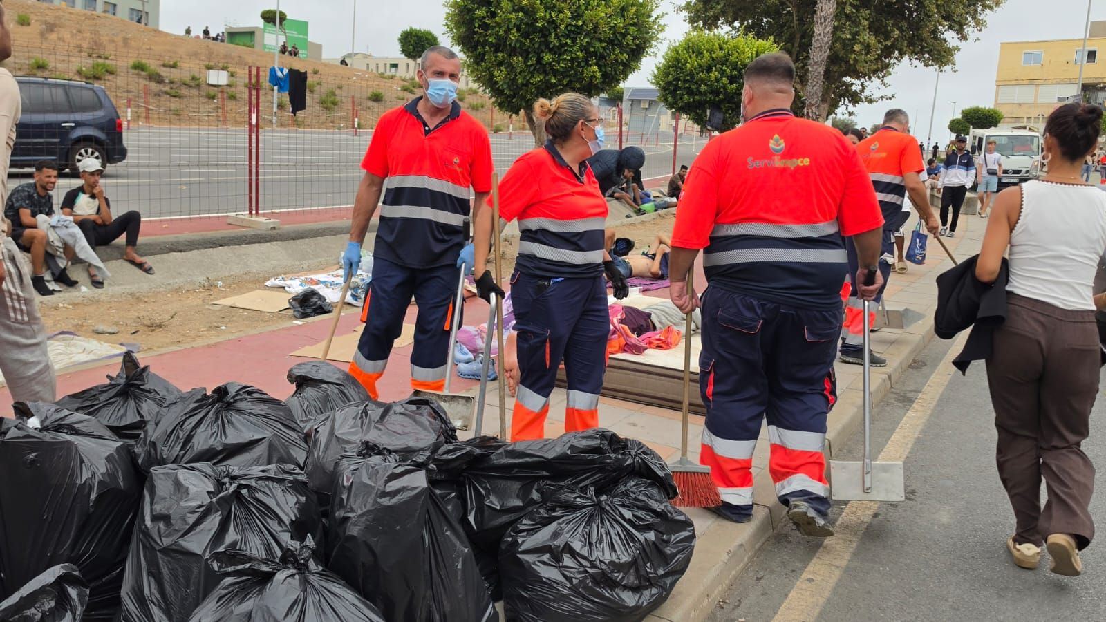Trabajadores de Servilimpce
