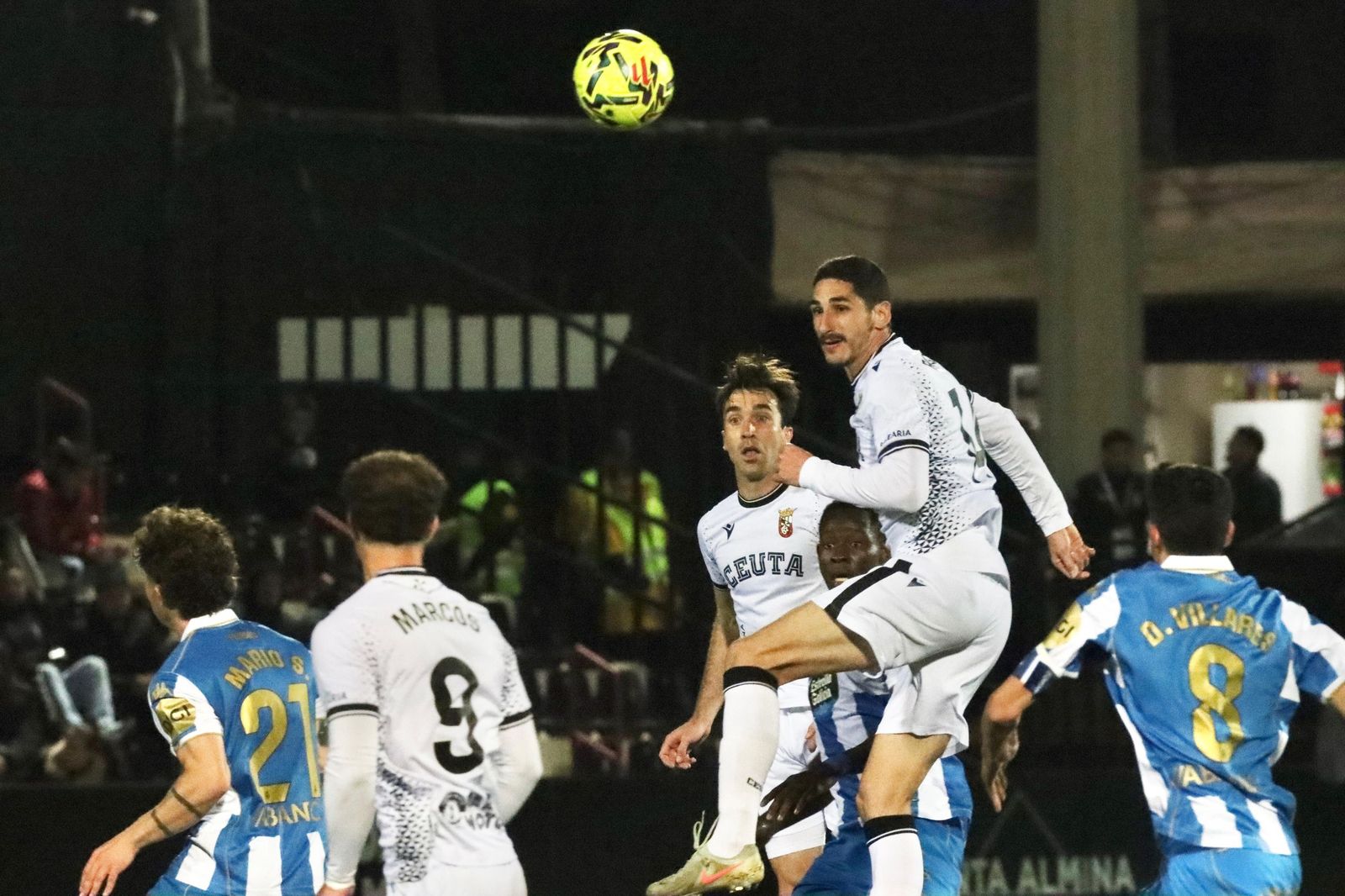 Las imágenes del partido entre la AD Ceuta y el Real Club Deportivo (X-X)