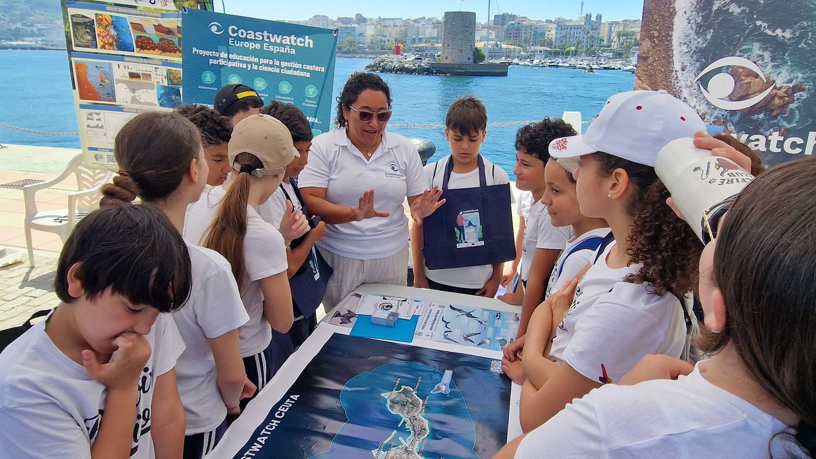 El Muelle España acoge en la jornada de este viernes la Feria del Medio Ambiente