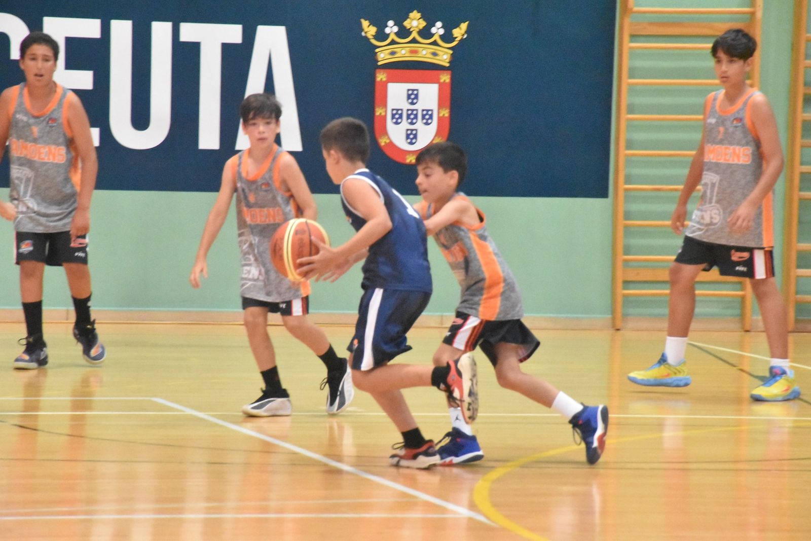 Finales de la liga de Minibasket