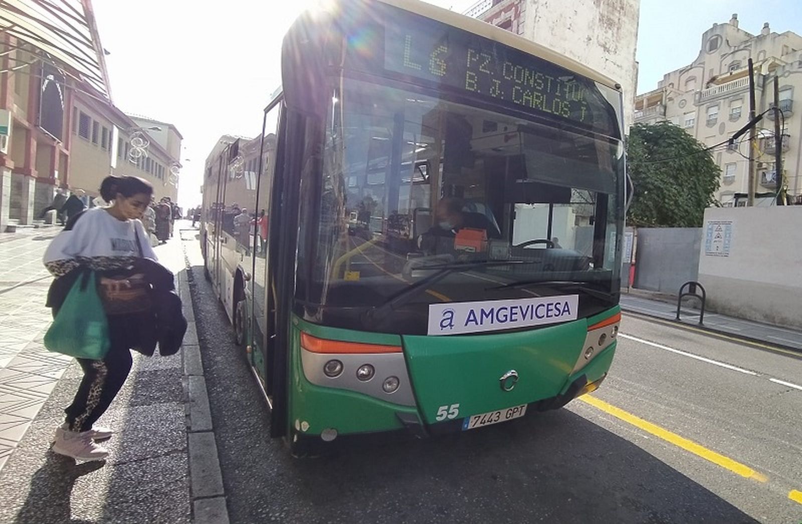 Imagen de archivo de un autobús. / FOTO E.P.
