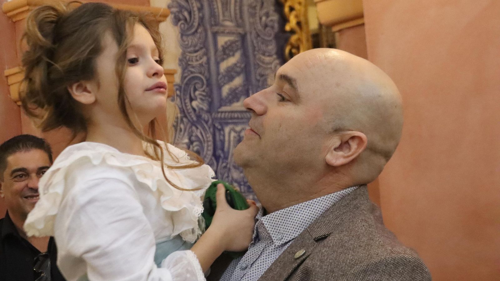 Mañana de bautizos en la parroquia de Nuestra Señora de Los Remedios