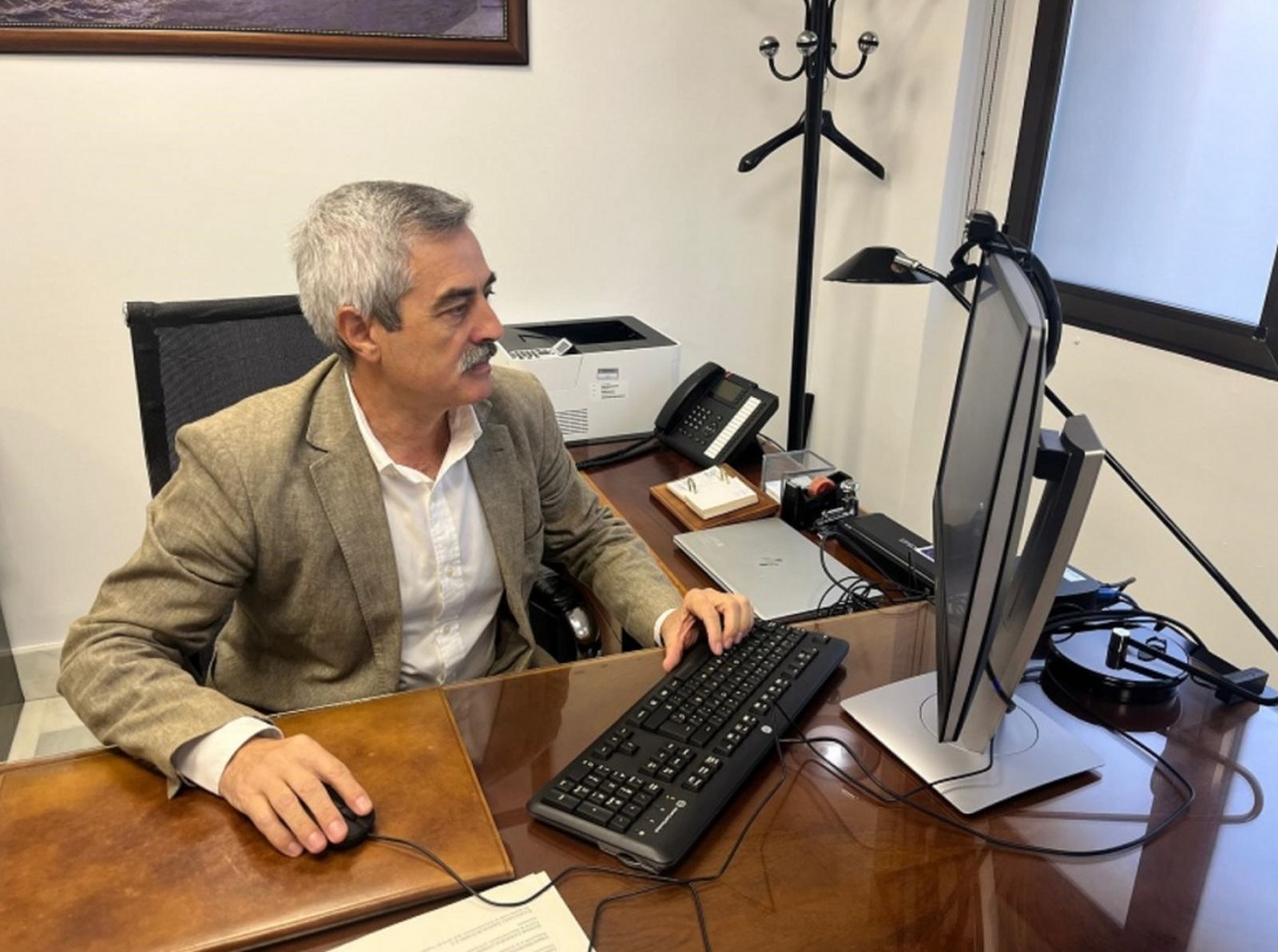 Francisco Gil, director provincial del SEPE en Ceuta. / FOTO EL PUEBLO