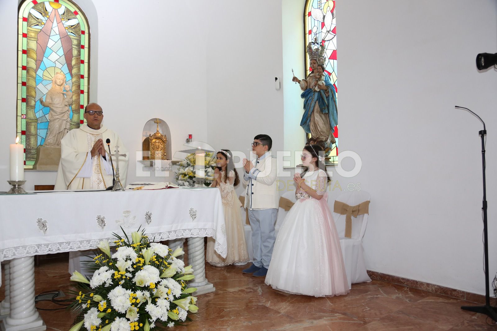 Comuniones en la Parroquia de Nuestra Señora del Valle
