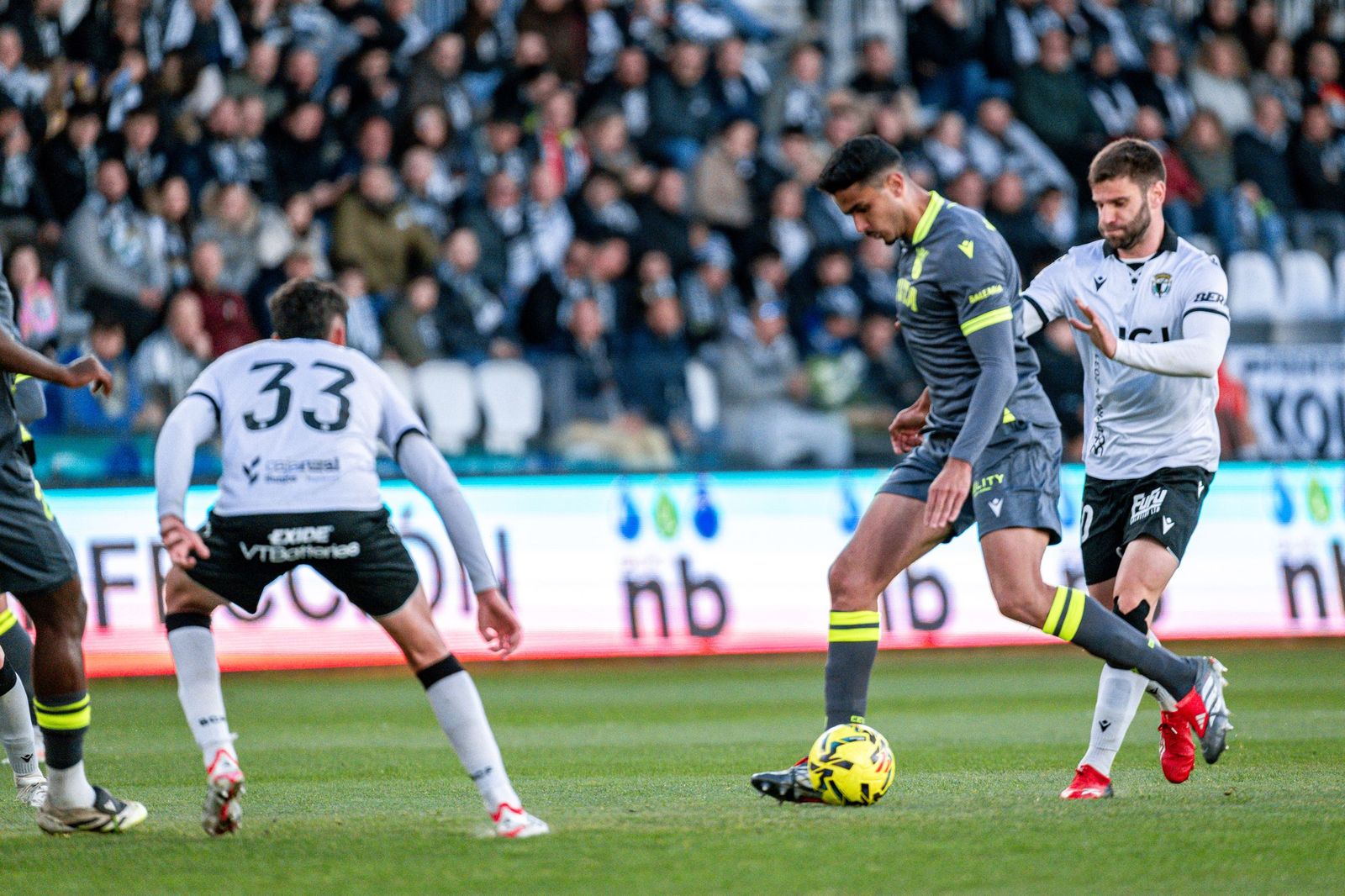 Burgos-AD Ceuta, partido de la Liga Hypermotion