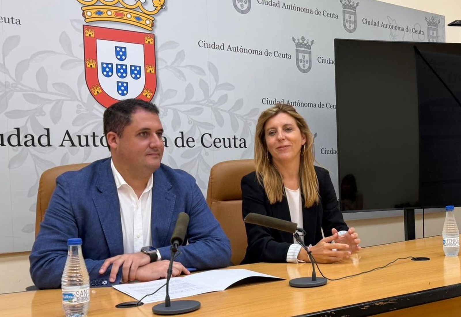 Alejandro Ramírez y Cristina Zafra viajarán esta semana a Madrid para participar en las jornadas del Plan Social para el Clima