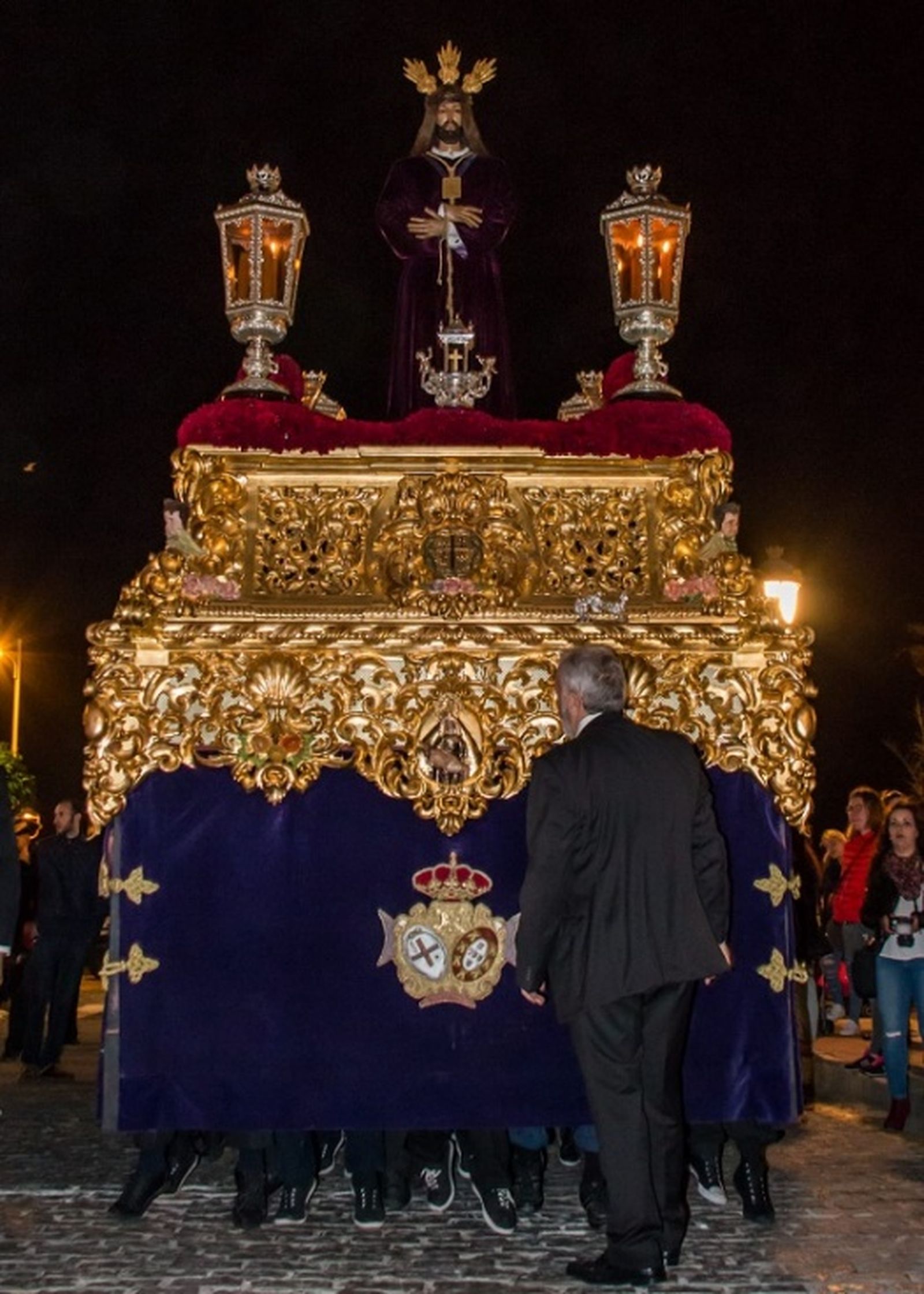 Dirigiendo el paso del Medinaceli./ FOTO CEDIDA