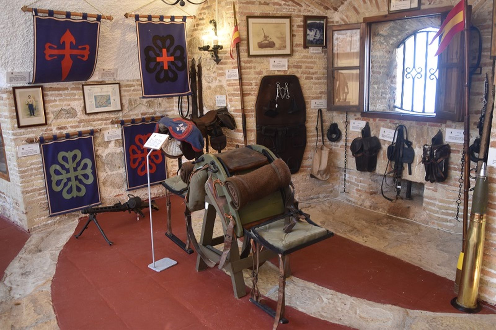 Montura del siglo XX expuesta en la Sala de Caballería / FOTO NICOL´S