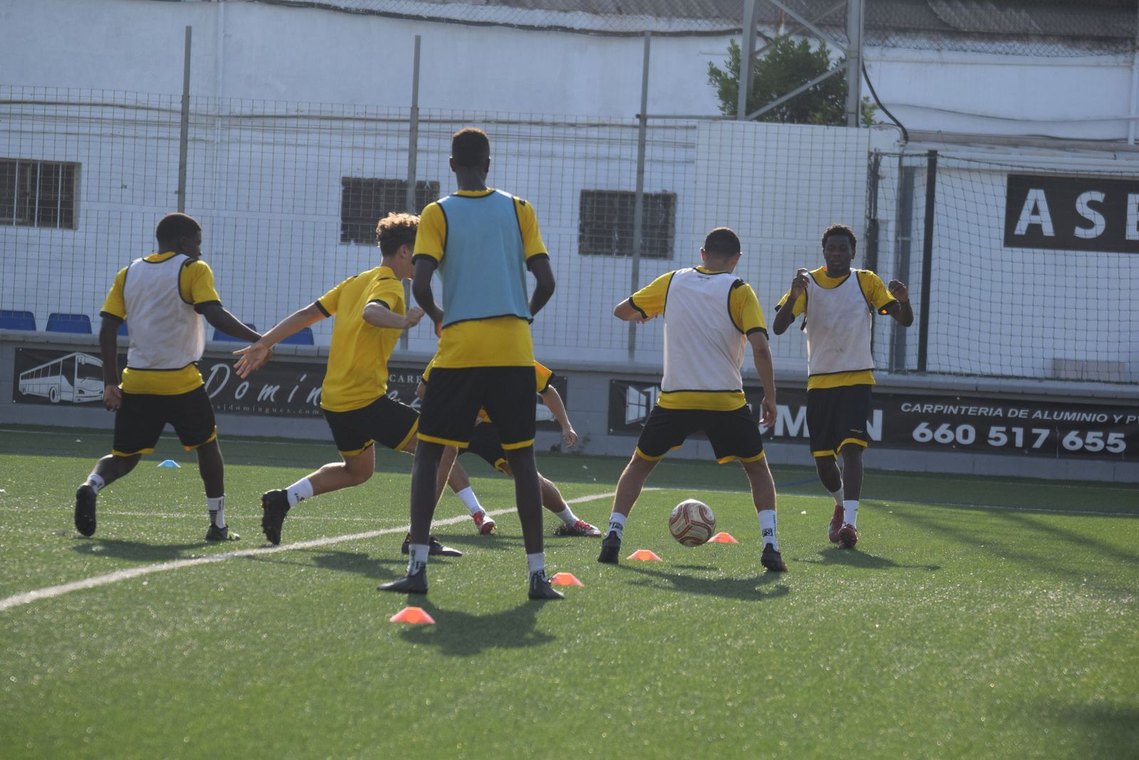 Entrenamiento Sporting Atlético