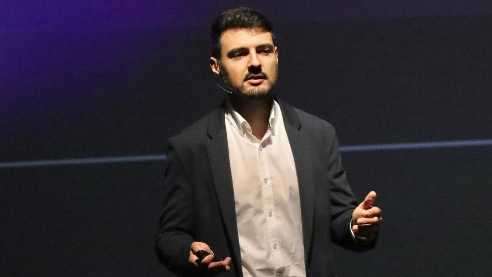 El coordinador de Innovación de la Cámara de Comercio, Alberto Illescas, hoy en Bet on Ceuta