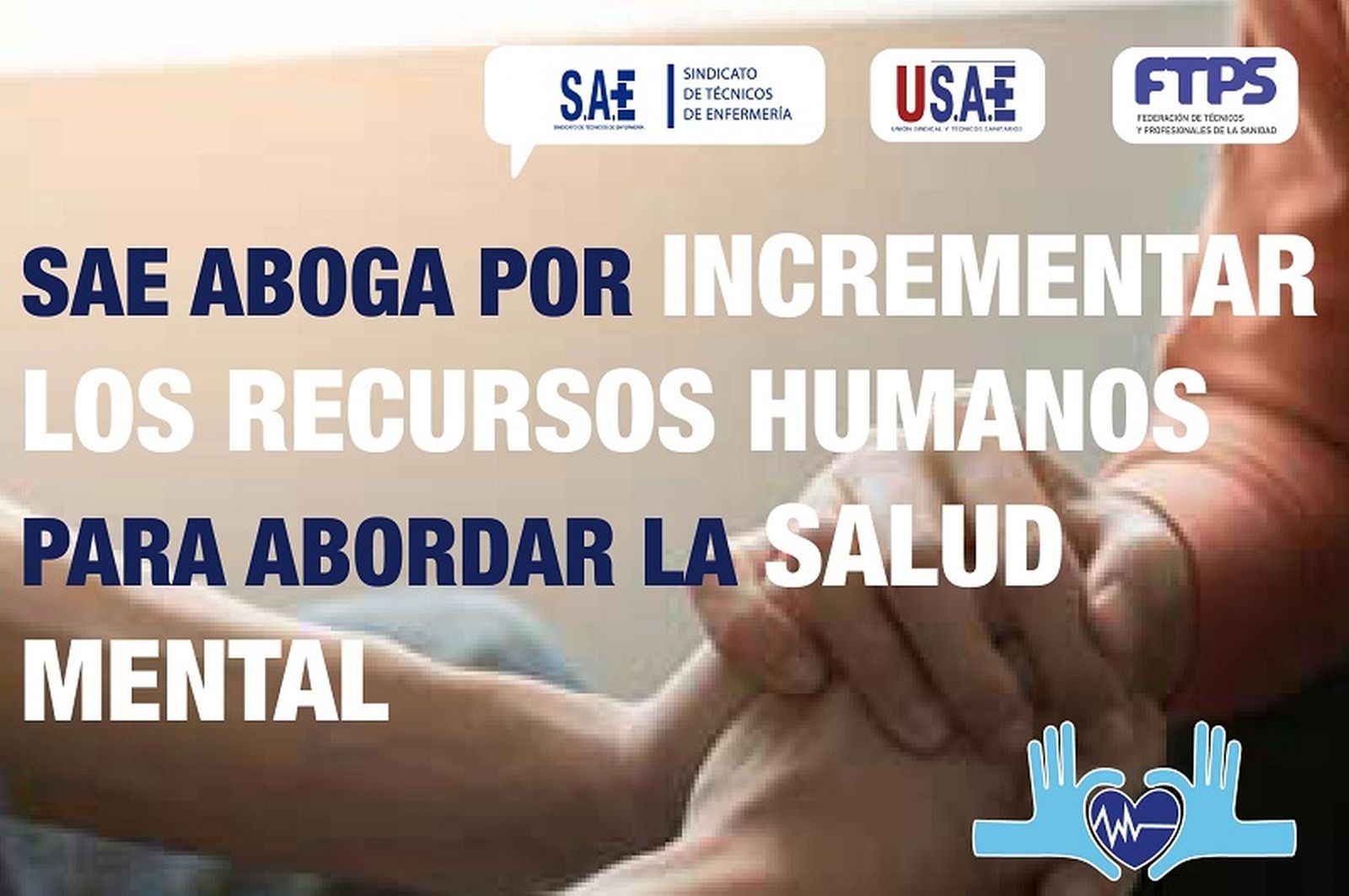 Cartel de SAE para conmemorar el Día de la Salud Mental