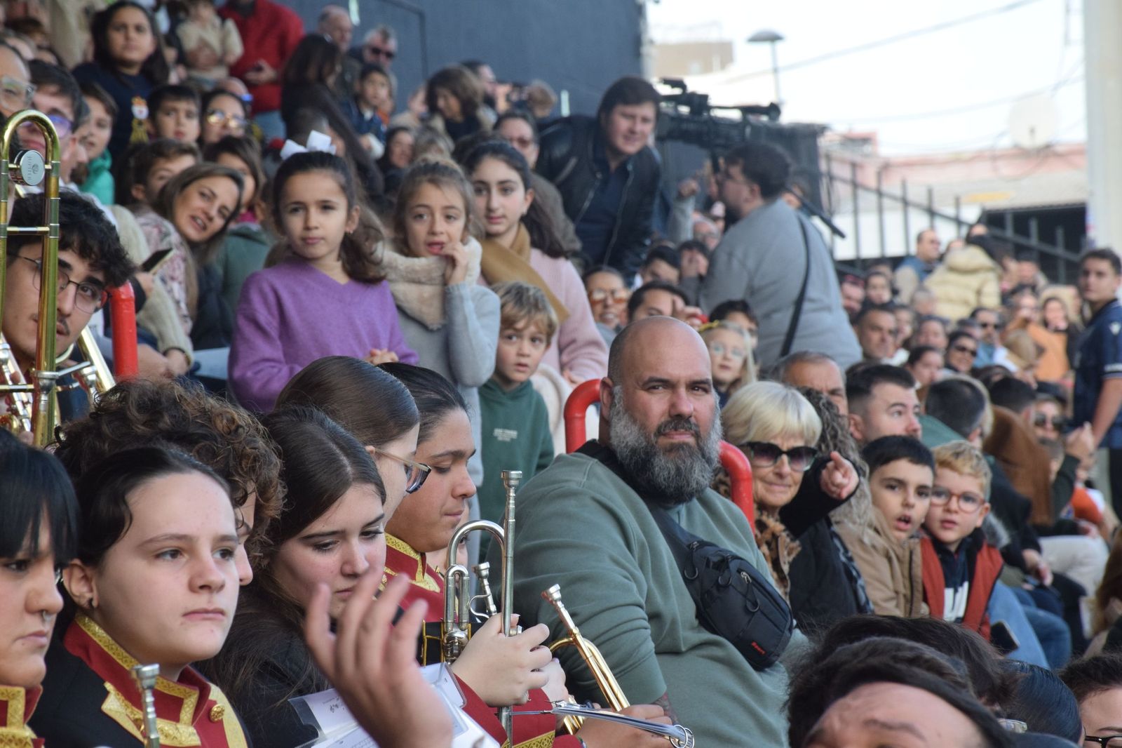Así se vivió en el Murube la esperada llegada de los Reyes Magos