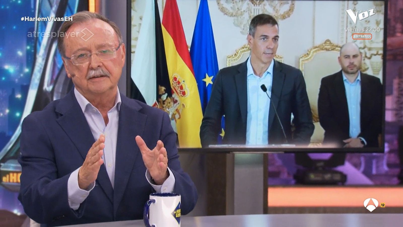 Juan Vivas en El Hormiguero en una entrevista esta semana