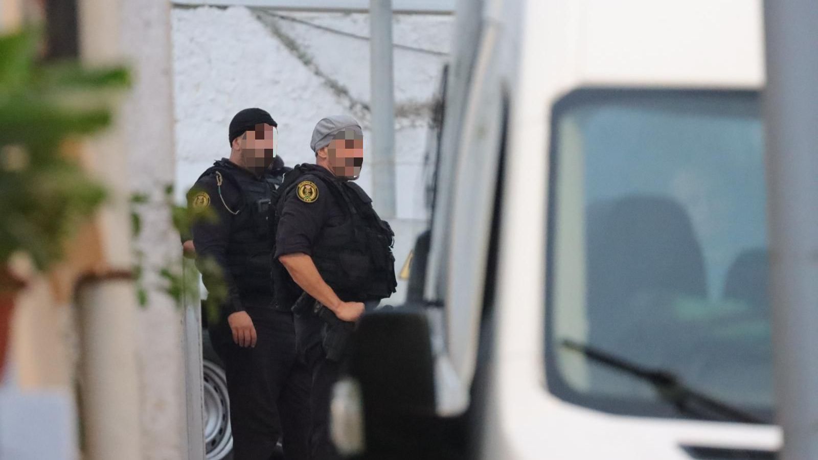 La Guardia Civil realizó varios registros domiciliarios en Cortadura del Valle