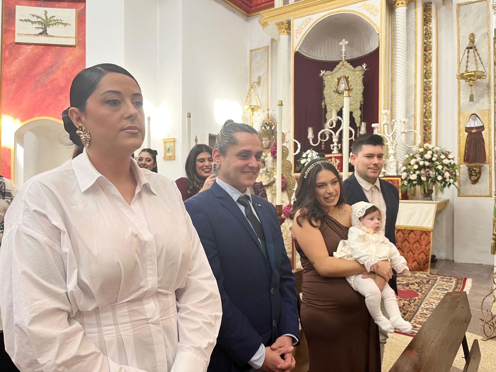 Bautizo de Mérida en la Iglesia de Santa Teresa de Jesús