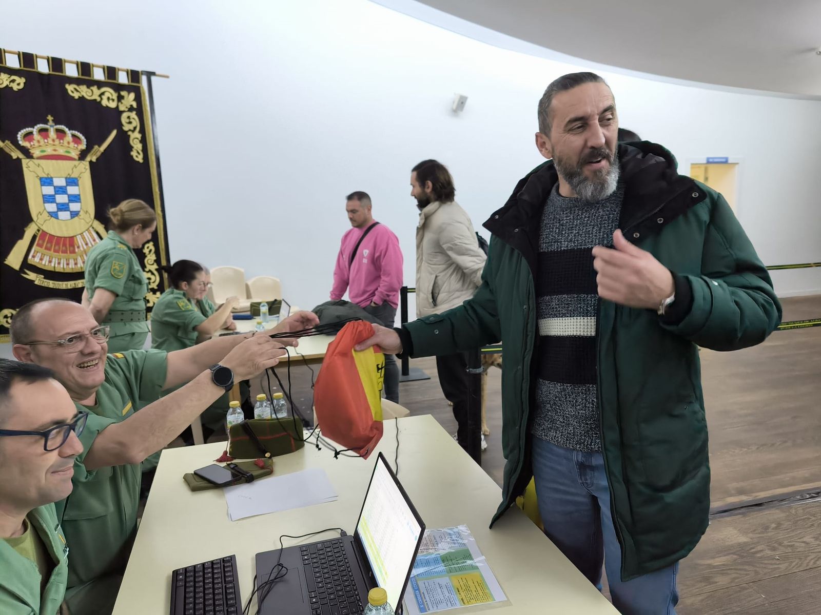 Comienza el reparto de dorsales para la X edición de la Cuna de la Legión