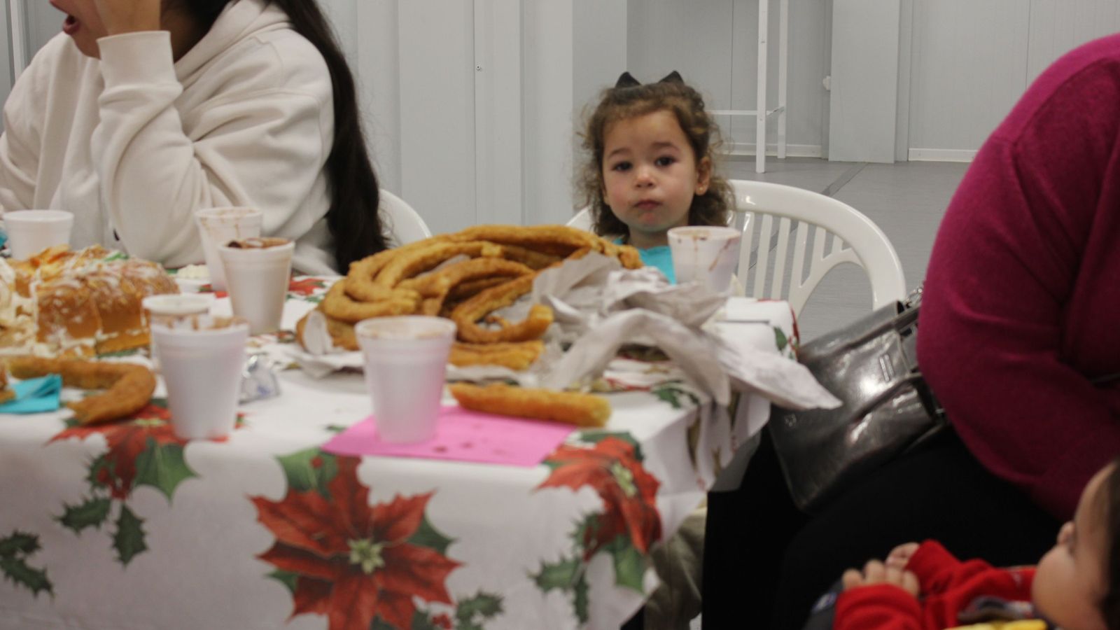 Una chocolatada especial en Juan XXIII