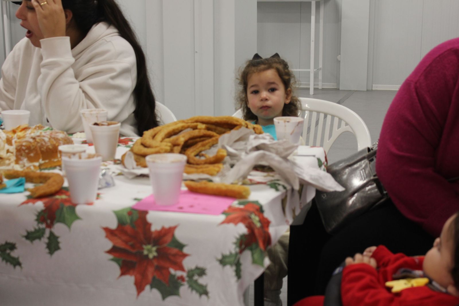 Una chocolatada especial en Juan XXIII