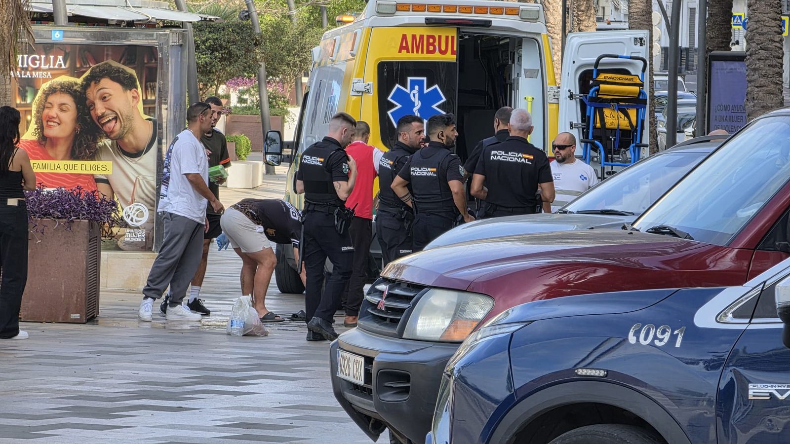 La reyerta entre migrantes en La Marina acabó dos dos menores apuñalados