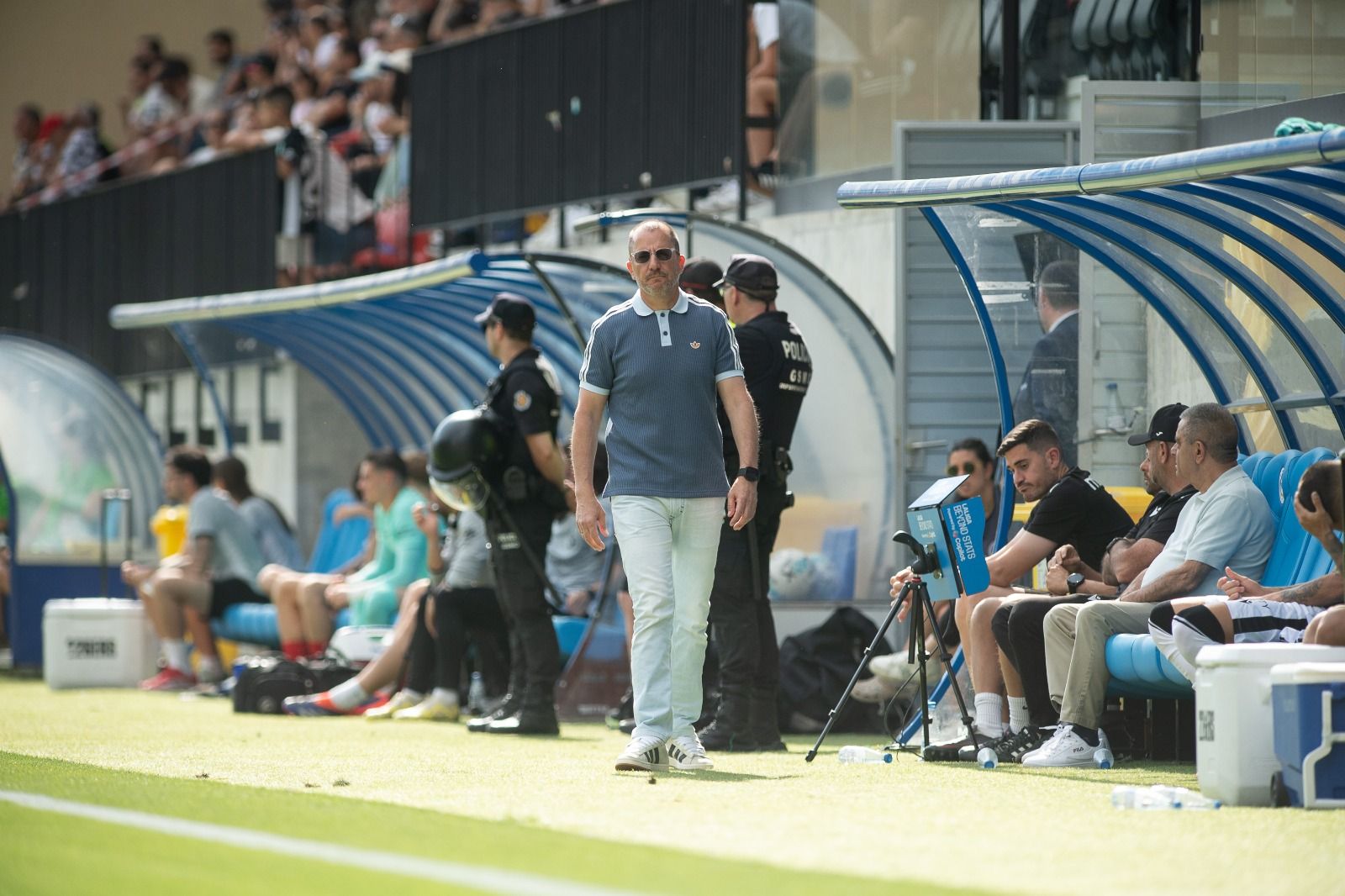 José Juan Romero durante el partido ante el Andorra.