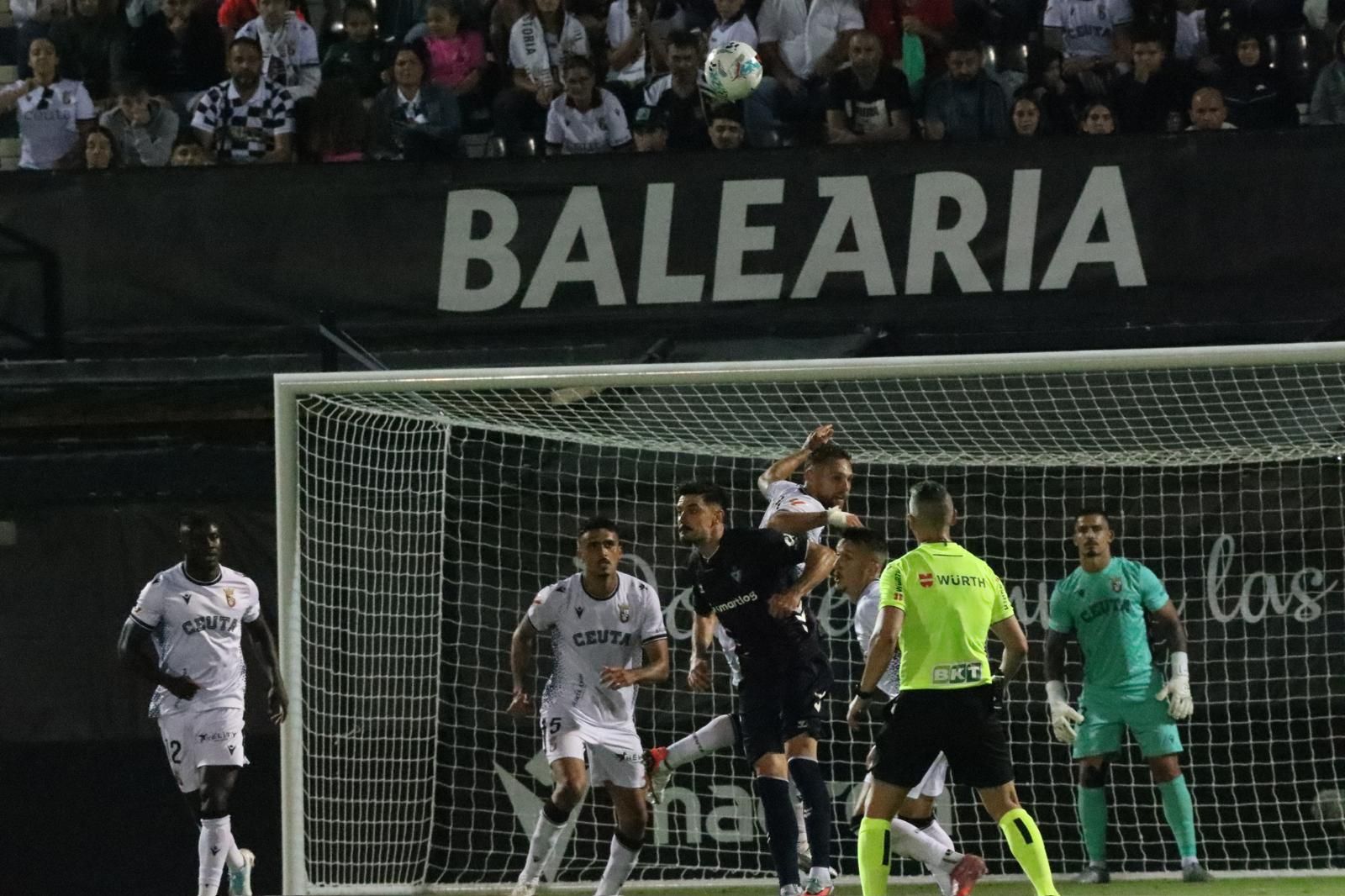 La AD Ceuta prolonga su buena racha en el Murube