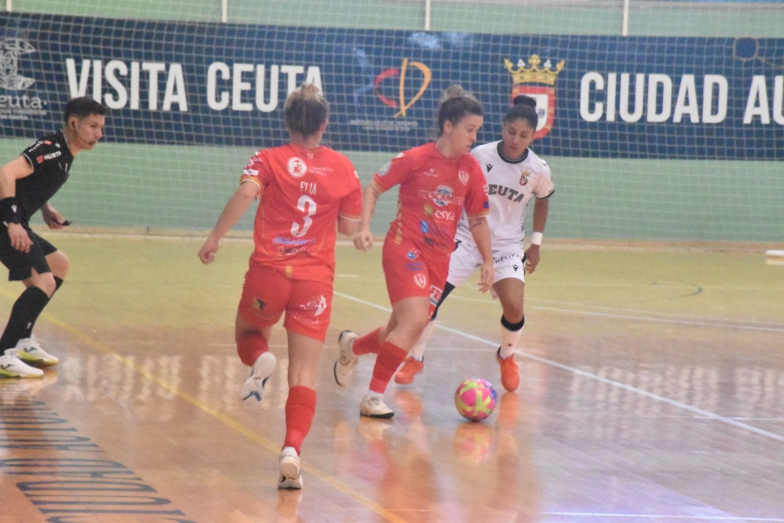 La AD Ceuta Femenino empató frente al Poio