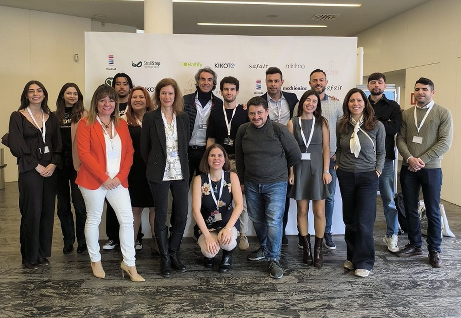 Las gerentes de Medhionine durante un evento celebrado en la península. / FOTO CEDIDA